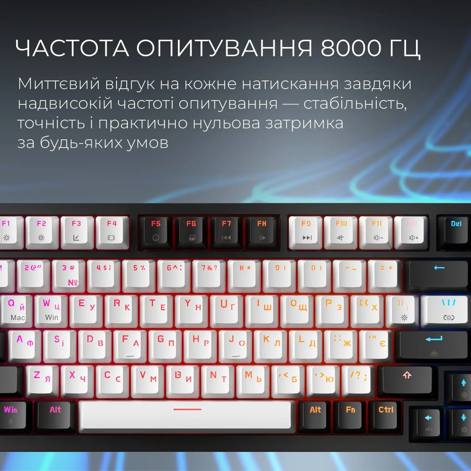 Клавіатура GamePro Asgard Valhalla Max MK160B Max USB Black UA