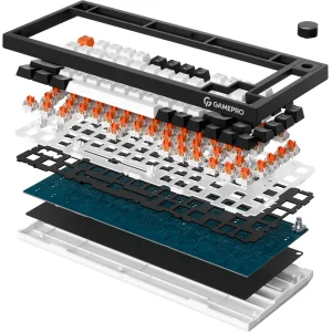 Клавіатура бездротова GamePro Asgard Valhalla MK160B Pro Black UA