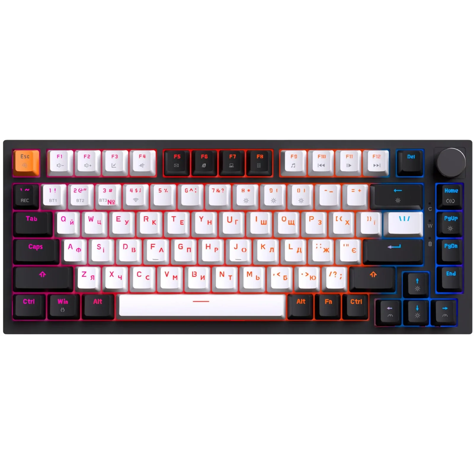 Клавіатура бездротова GamePro Asgard Valhalla MK160B Pro Black UA
