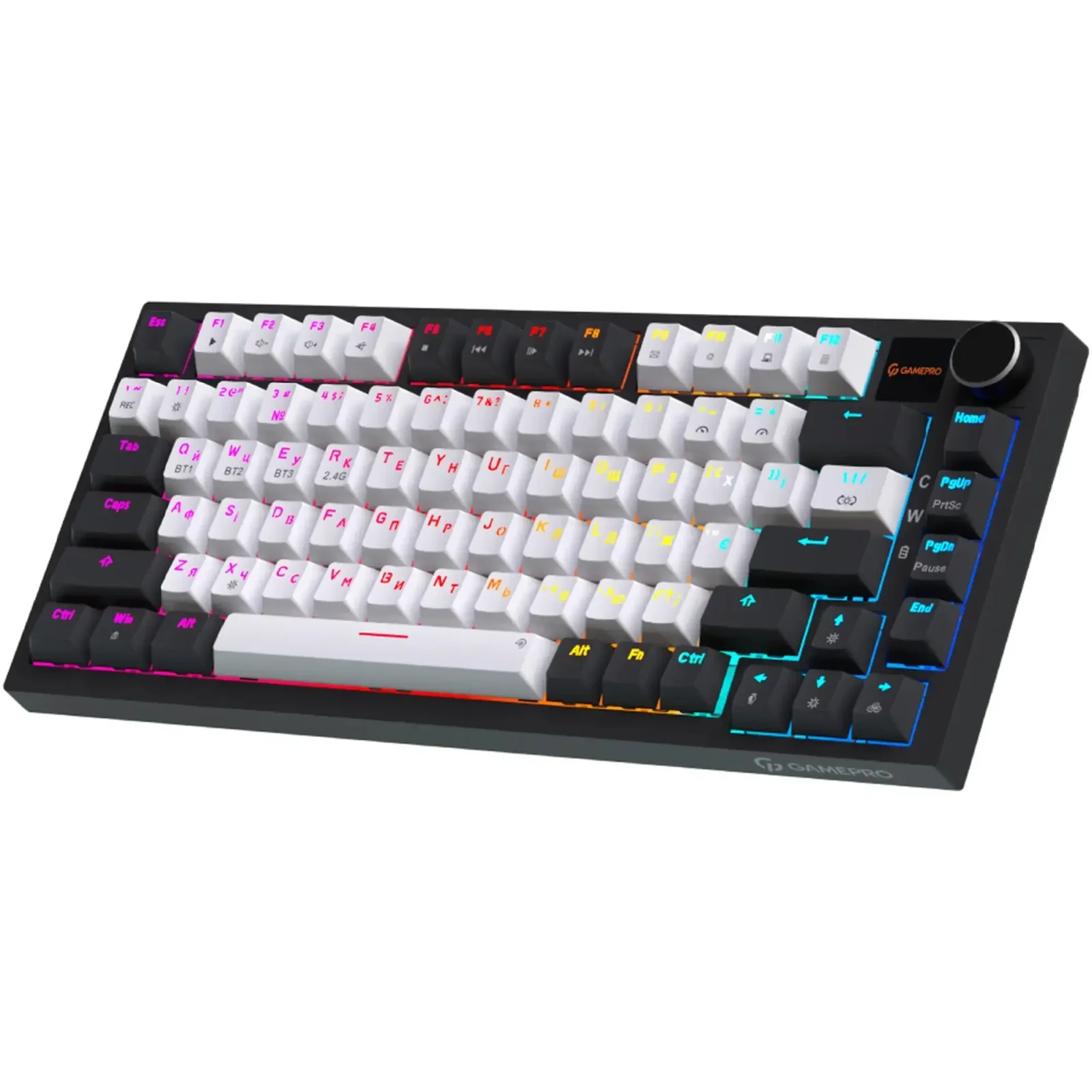 Клавиатура беспроводная GamePro Asgard Valhalla Pro White (MK160W-D-Pro) UA
