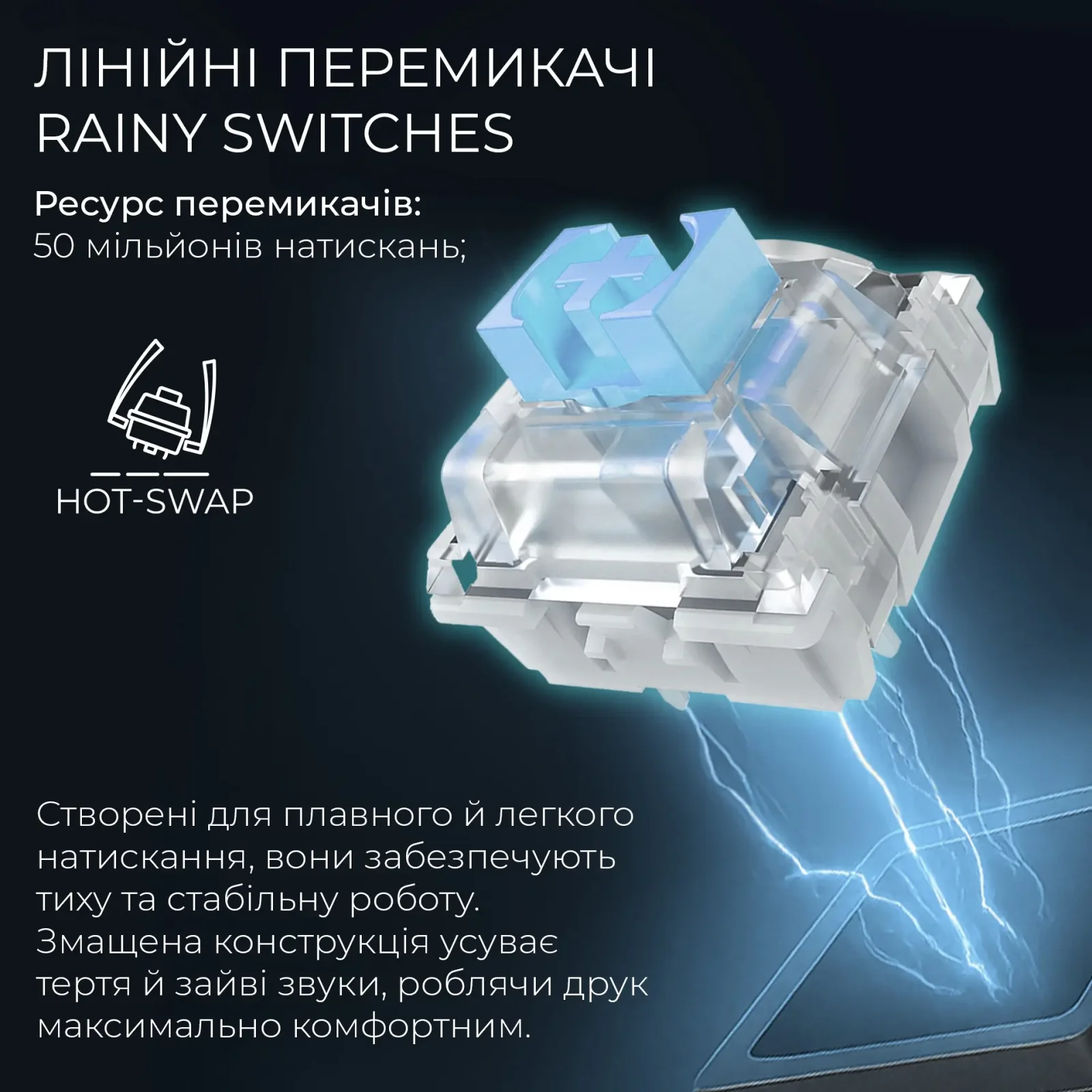 Клавиатура беспроводная GamePro Asgard Valhalla Pro White (MK160W-D-Pro) UA