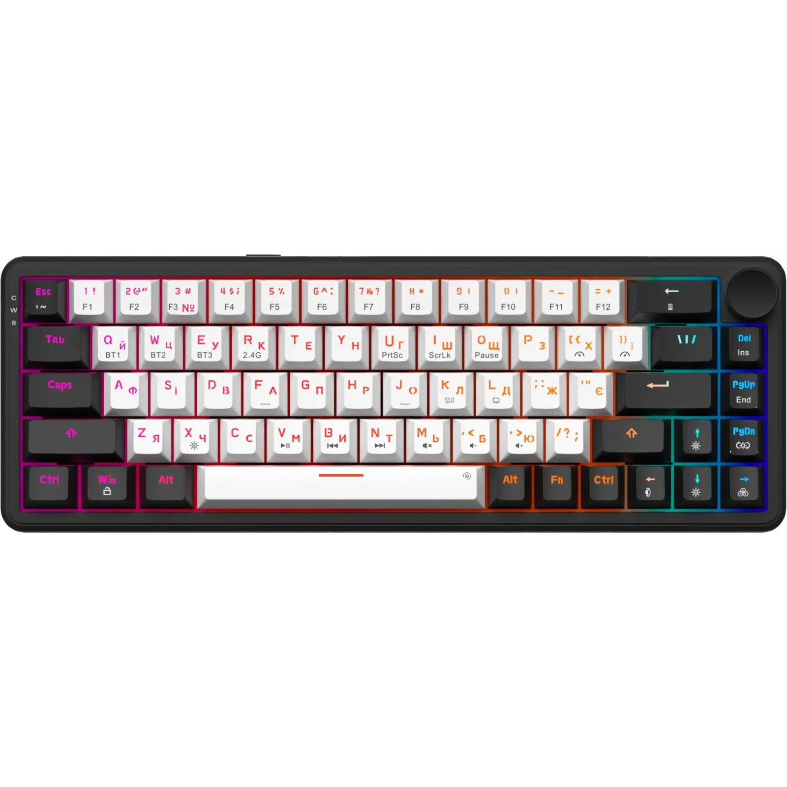 Клавиатура беспроводная GamePro Asgard Valhalla MK210B Pro Black UA
