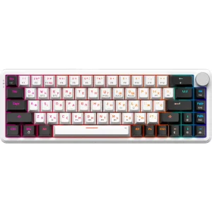 Клавиатура беспроводная GamePro Asgard Valhalla MK210W Pro White UA