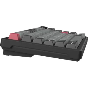 Клавіатура бездротова GamePro Asgard Yord Keychron Super Red Switch Black (MK266BK) UA