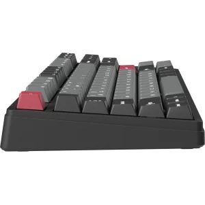 Клавіатура бездротова GamePro Asgard Ragnar Keychron Super Red Switch Black (MK285BK) UA