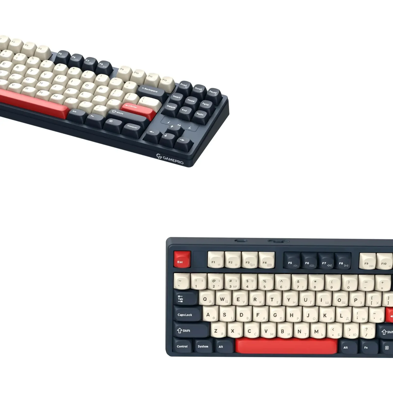 Клавіатура бездротова GamePro Asgard Ragnar Keychron Super Red Switch Blue (MK285BL) UA