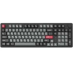 Клавиатура беспроводная GamePro Asgard Drakkar Keychron Super Red Switch Black (MK305BK) UA