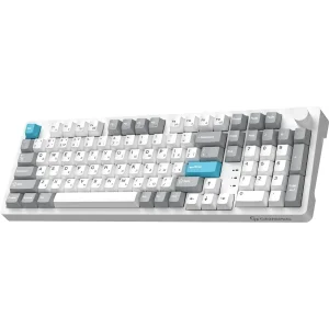 Клавіатура бездротова GamePro Asgard Drakkar Keychron Super Red Switch White (MK305WH) UA