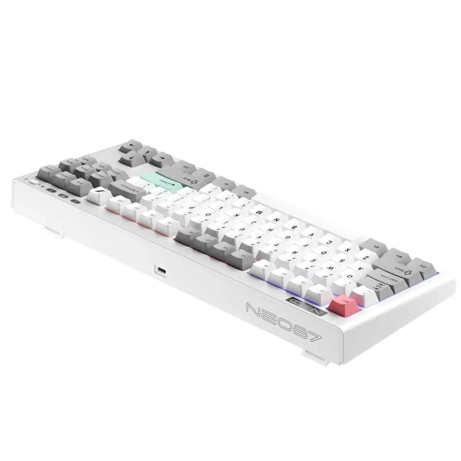 Клавіатура бездротова 1stPlayer NEO87 Wireless Frostwave (NEO87-FW-TLD) UA