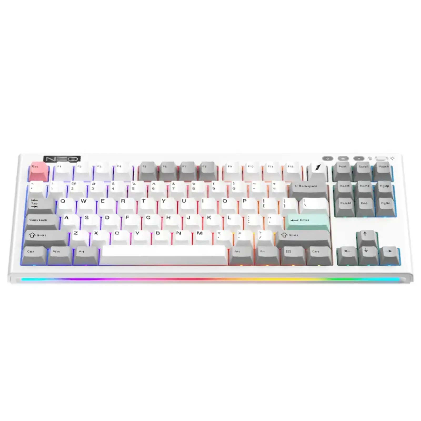 Клавіатура бездротова 1stPlayer NEO87 Wireless Frostwave (NEO87-FW-TLD) UA