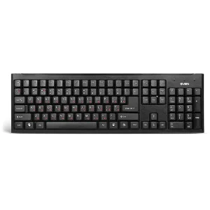 Клавіатура Sven 303 Standard Power Black USB+PS/2, 00600175 UA