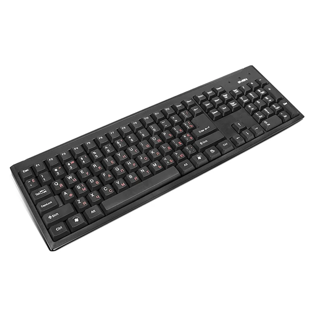 Клавіатура Sven 303 Standard Power Black USB+PS/2, 00600175 UA