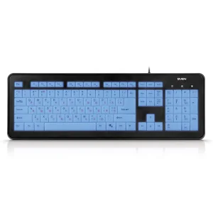 Клавіатура Sven KB-C7300EL чорний USB, 00600189 UA