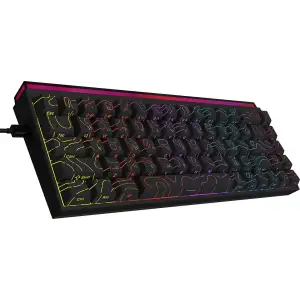 Клавіатура Ajazz NK68 Red Switch Black (NK68-R-S-B) UA