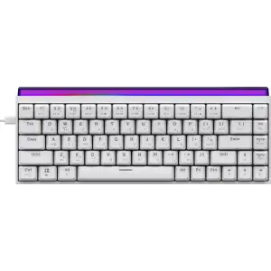Клавіатура Ajazz NK68 Red Switch White (NK68-R-W) UA
