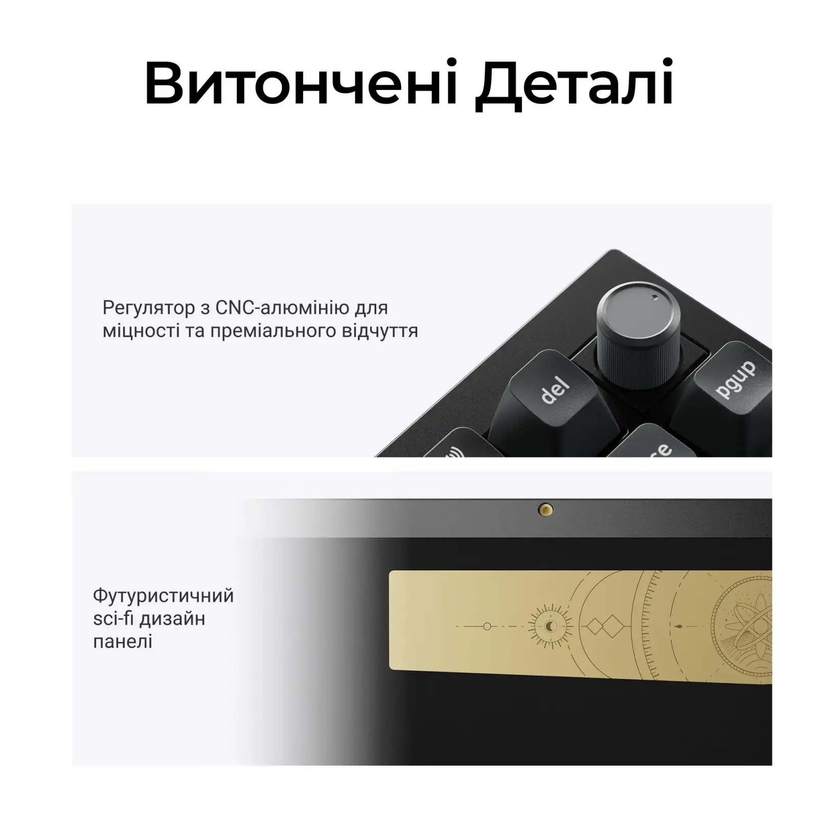 Клавиатура беспроводная Keychron Q1 Ultra Keychron Red Switch Black RGB (Q1U-M1-UA) UA