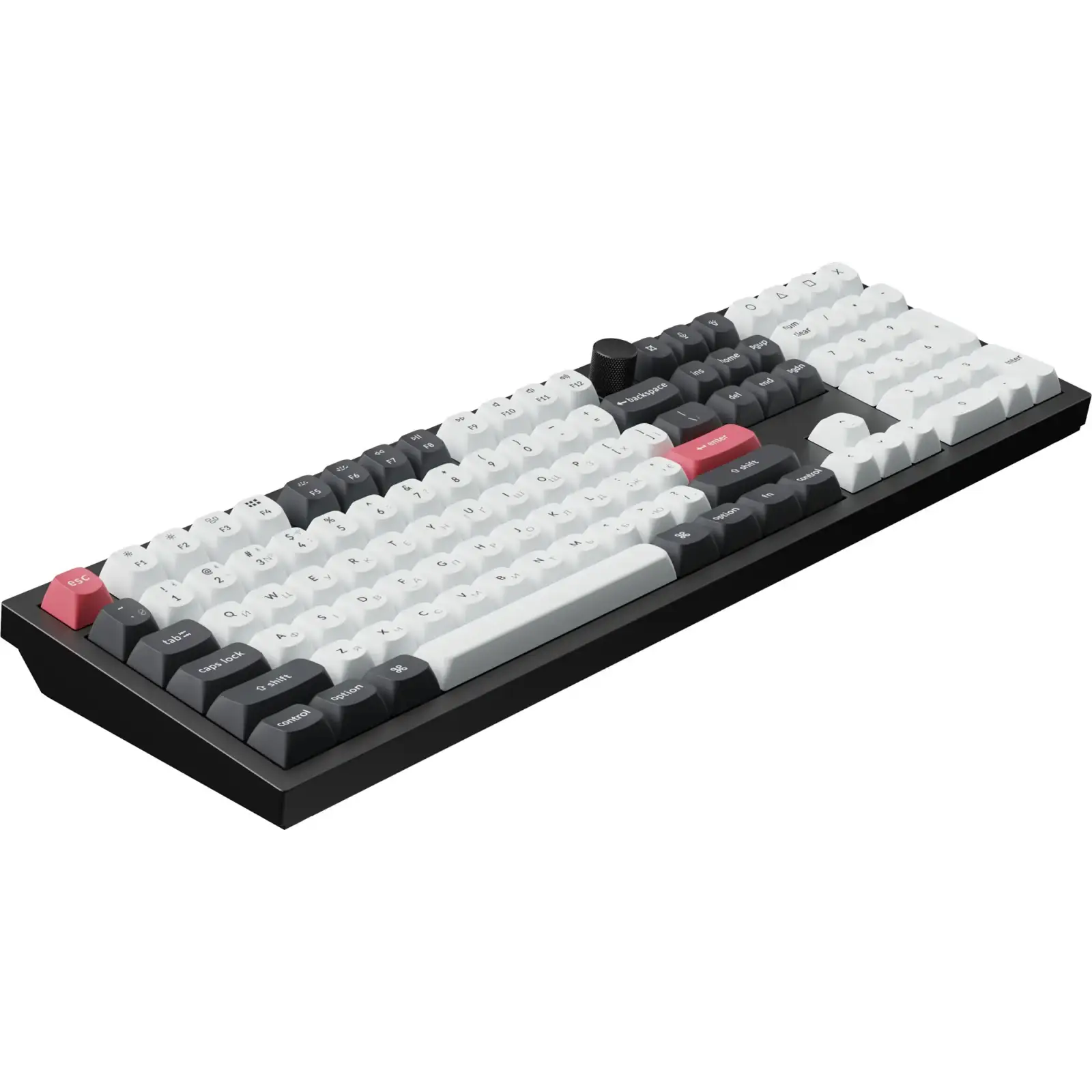 Клавіатура бездротова Keychron Q6 HE Magnetic Switch Black RGB (Q6H-M1-UA) UA