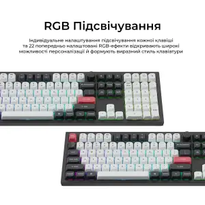 Клавіатура бездротова Keychron Q6 HE Magnetic Switch Black RGB (Q6H-M1-UA) UA
