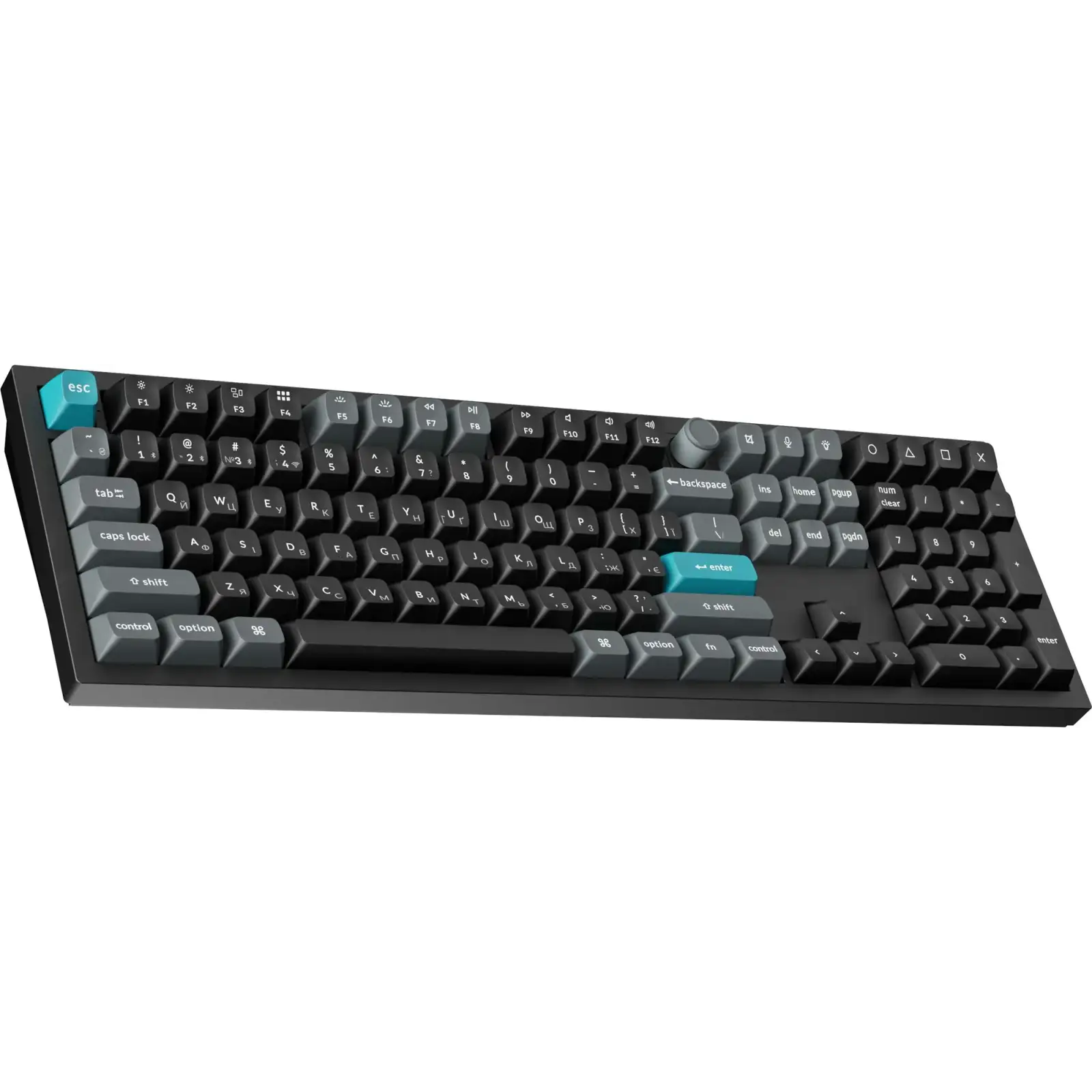 Клавиатура беспроводная Keychron Q6 Ultra Keychron Red Switch Black RGB (Q6U-M1-UA) UA
