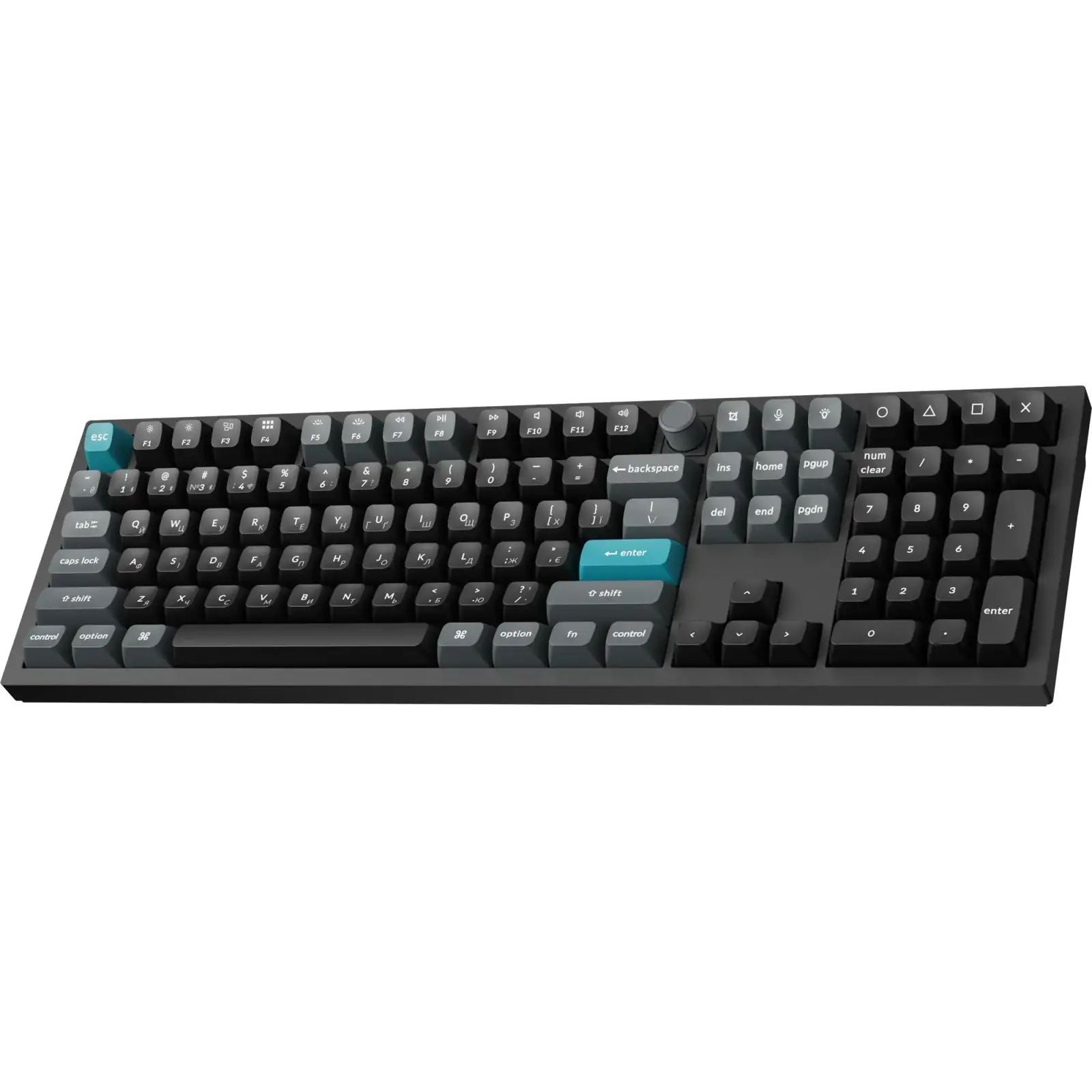 Клавиатура беспроводная Keychron Q6 Ultra Keychron Red Switch Black RGB (Q6U-M1-UA) UA