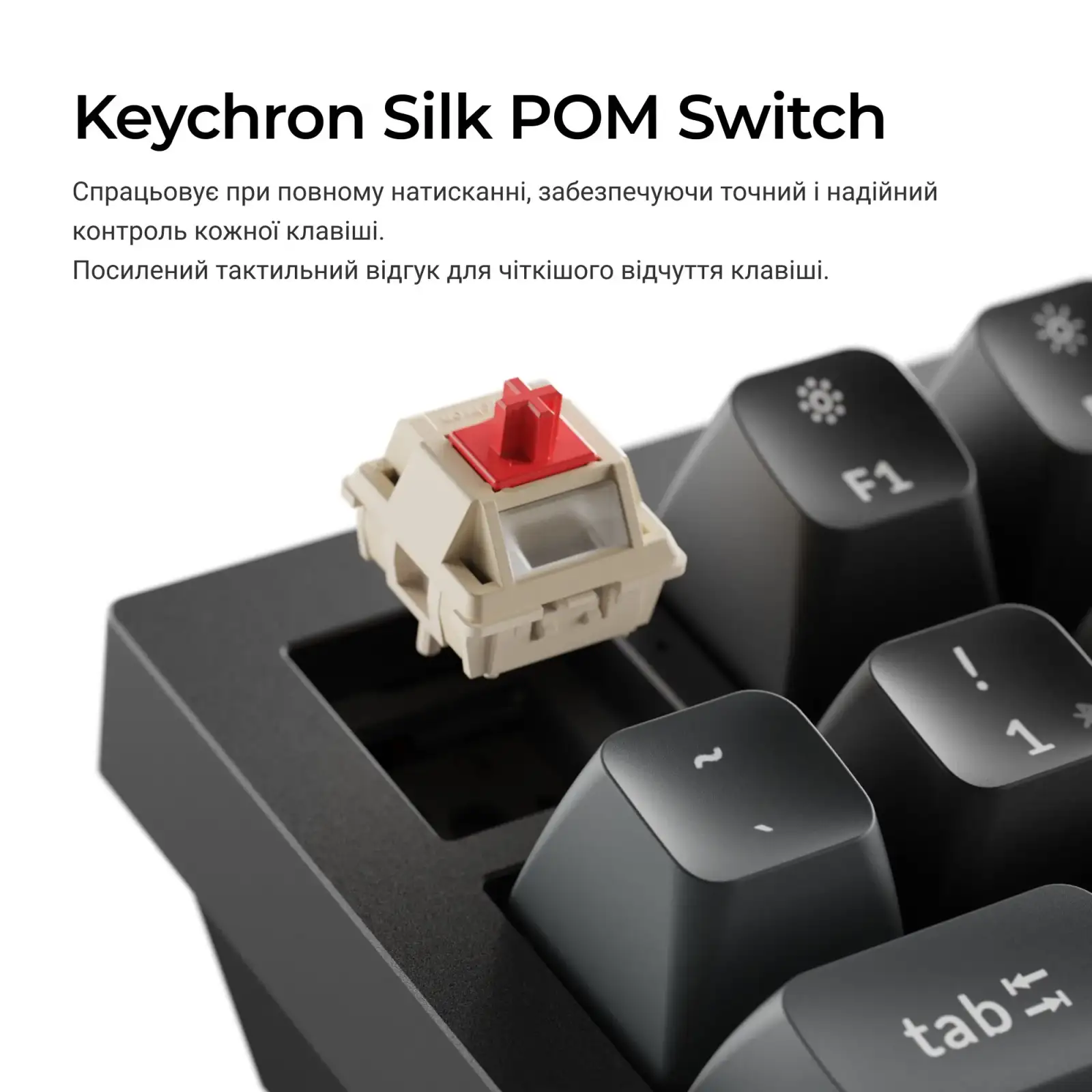 Клавиатура беспроводная Keychron Q6 Ultra Keychron Red Switch Black RGB (Q6U-M1-UA) UA