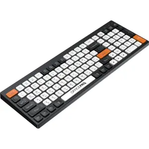 Клавиатура беспроводная OfficePro SK985BO Black/White UA
