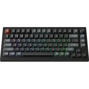 Клавіатура бездротова Keychron V1 Ultra Keychron Red Switch Black RGB (V1U-D1-UA) UA