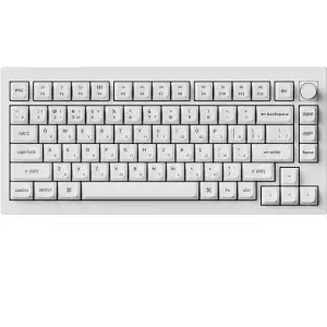 Клавіатура бездротова Keychron V1 Ultra Keychron Red Switch White RGB (V1U-F1-UA) UA
