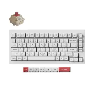 Клавиатура беспроводная Keychron V1 Ultra Keychron Red Switch White RGB (V1U-F1-UA) UA