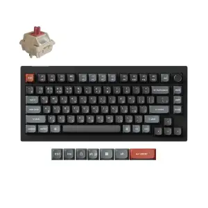 Клавіатура бездротова Keychron V3 Ultra Keychron Red Switch Black RGB (V3U-D1-UA) UA