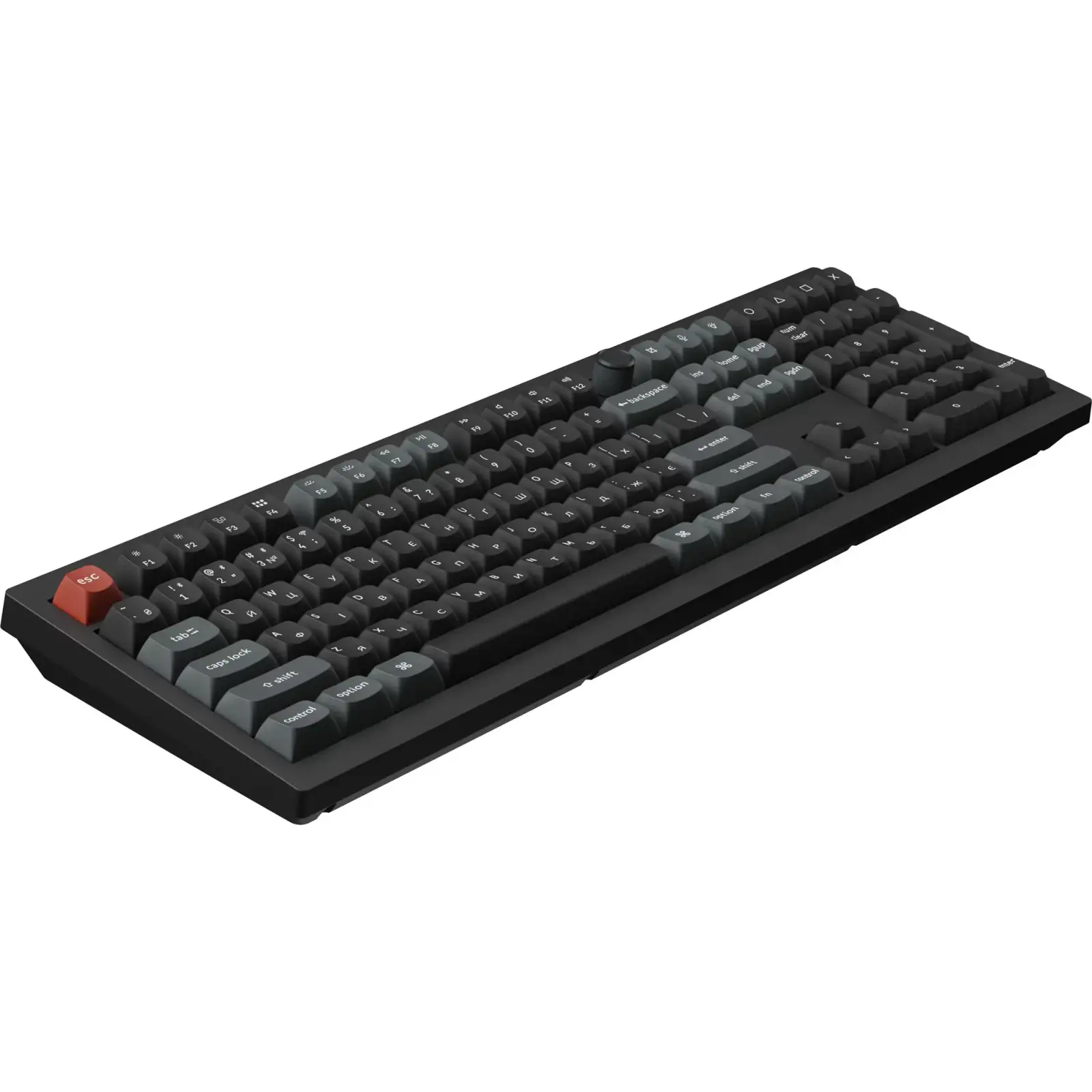Клавіатура бездротова Keychron V6 Ultra Keychron Red Switch Black RGB (V6U-D1-UA) UA