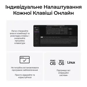 Клавиатура беспроводная Keychron V6 Ultra Keychron Red Switch White RGB (V6U-F1-UA) UA