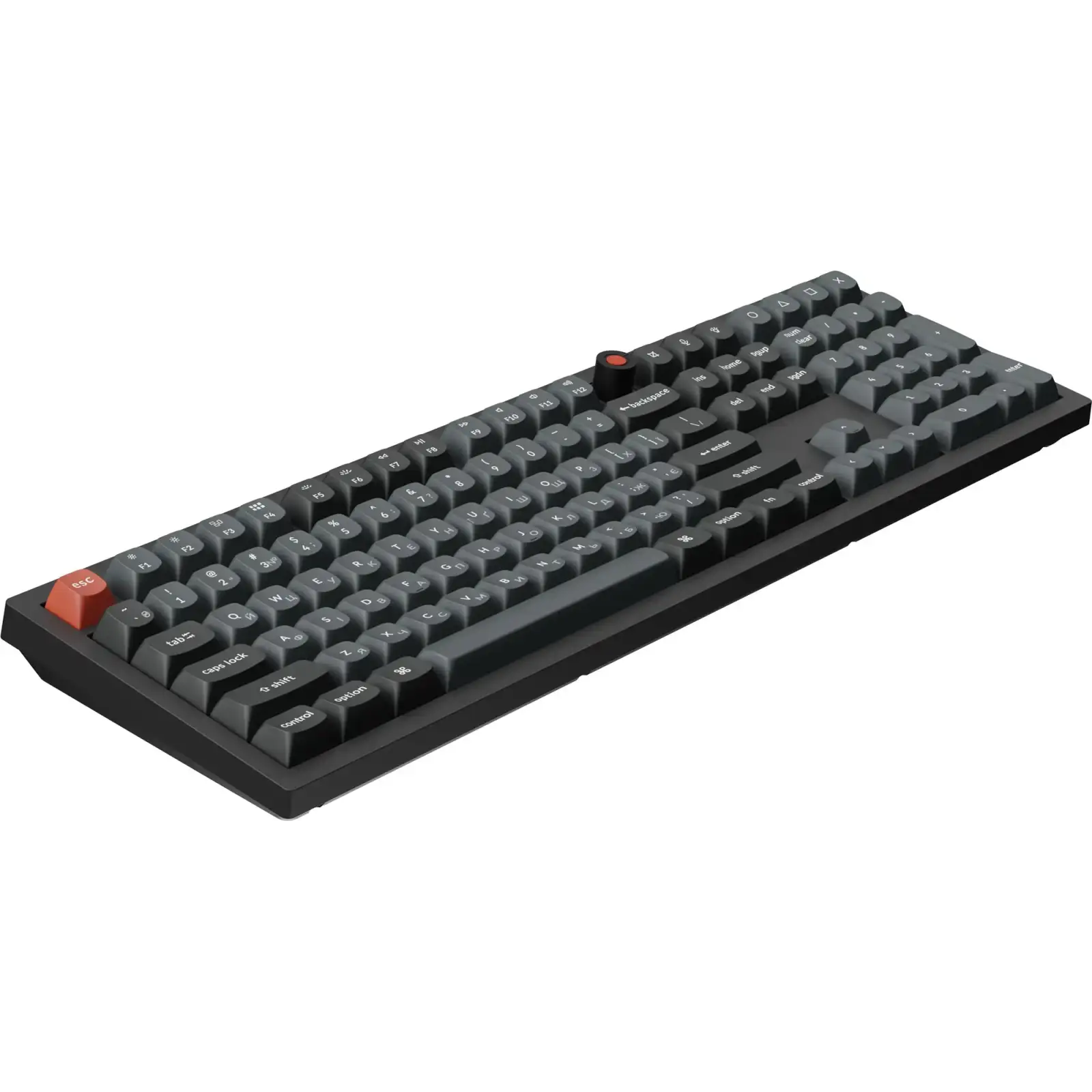 Клавиатура Keychron V6 8K Keychron Super Red Switch Black RGB (V6W-D1-UA) UA