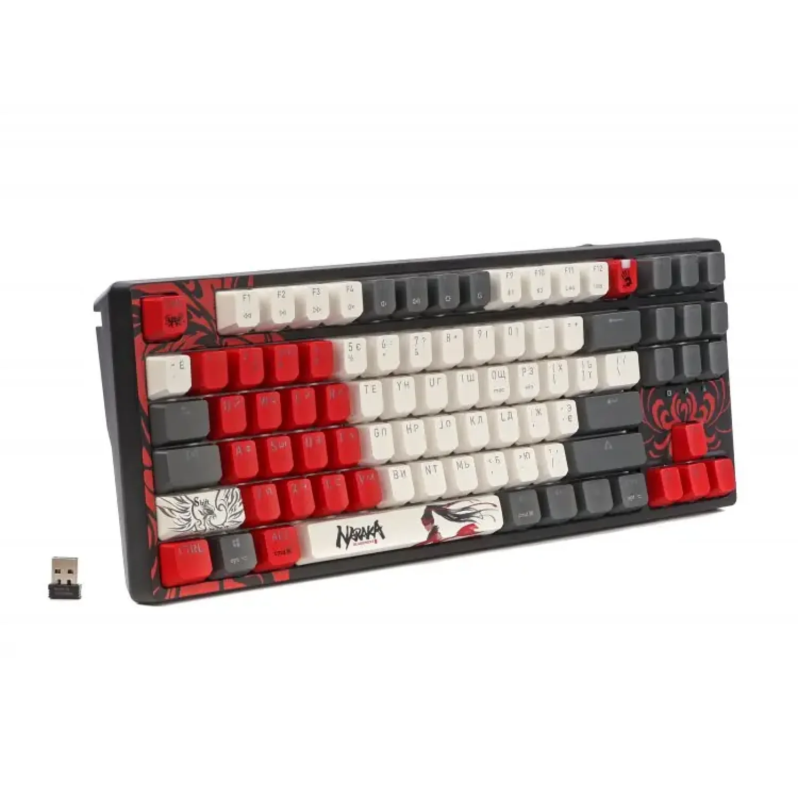 Клавиатура A4Tech Bloody WS87 RGB Naraka Black UA