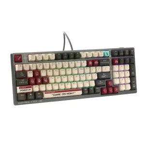 Клавиатура беспроводная Bloody WS98 Pixels Red UA