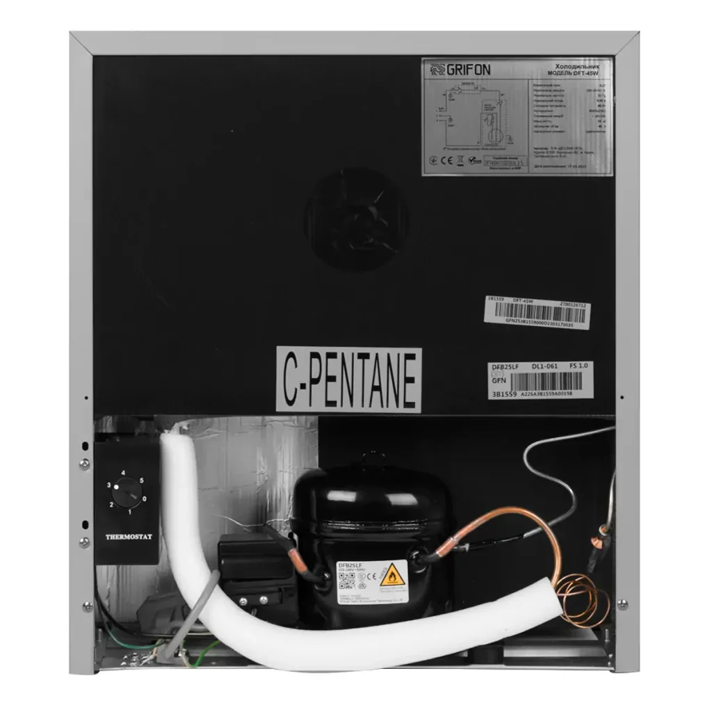 Холодильник Grifon DFT-45W UA