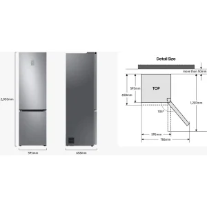 Холодильник Samsung RB38C600EWW/UA UA