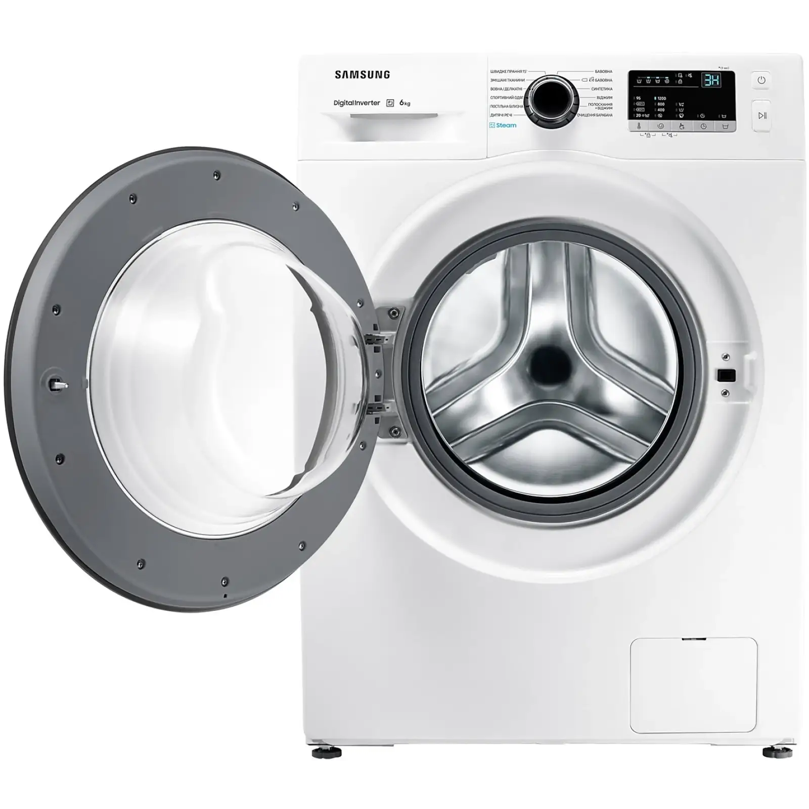 Пральна машина Samsung WW62J32G0PW/UA UA