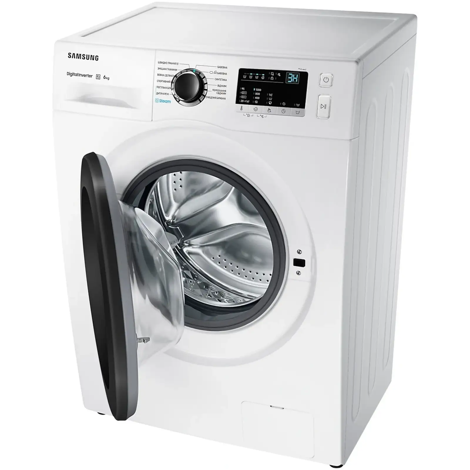 Пральна машина Samsung WW62J32G0PW/UA UA
