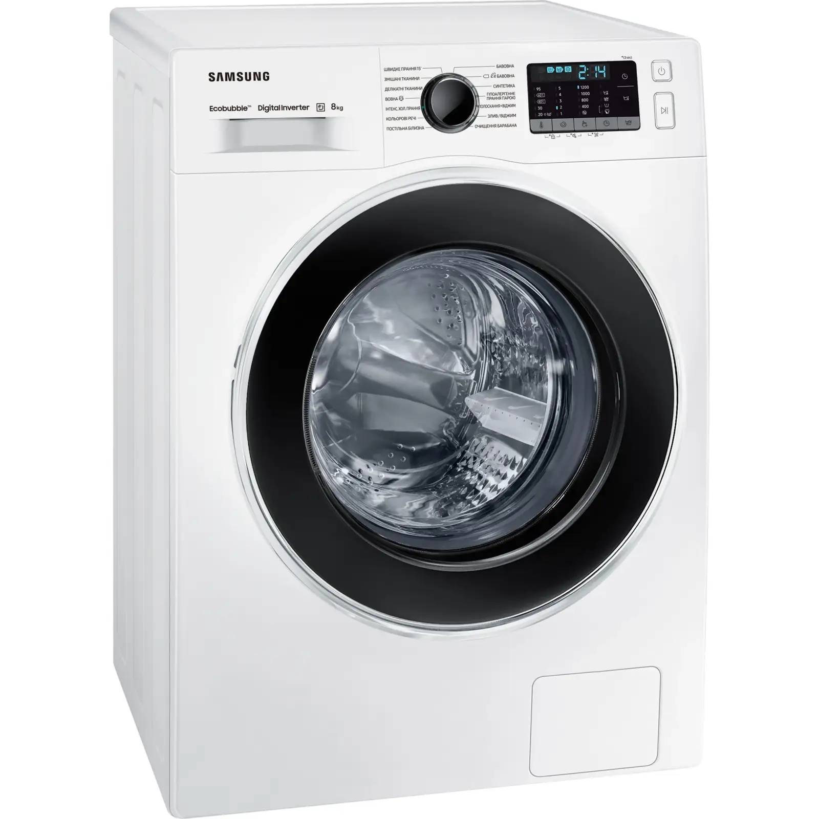 Пральна машина Samsung WW80J52E0HW/UA UA
