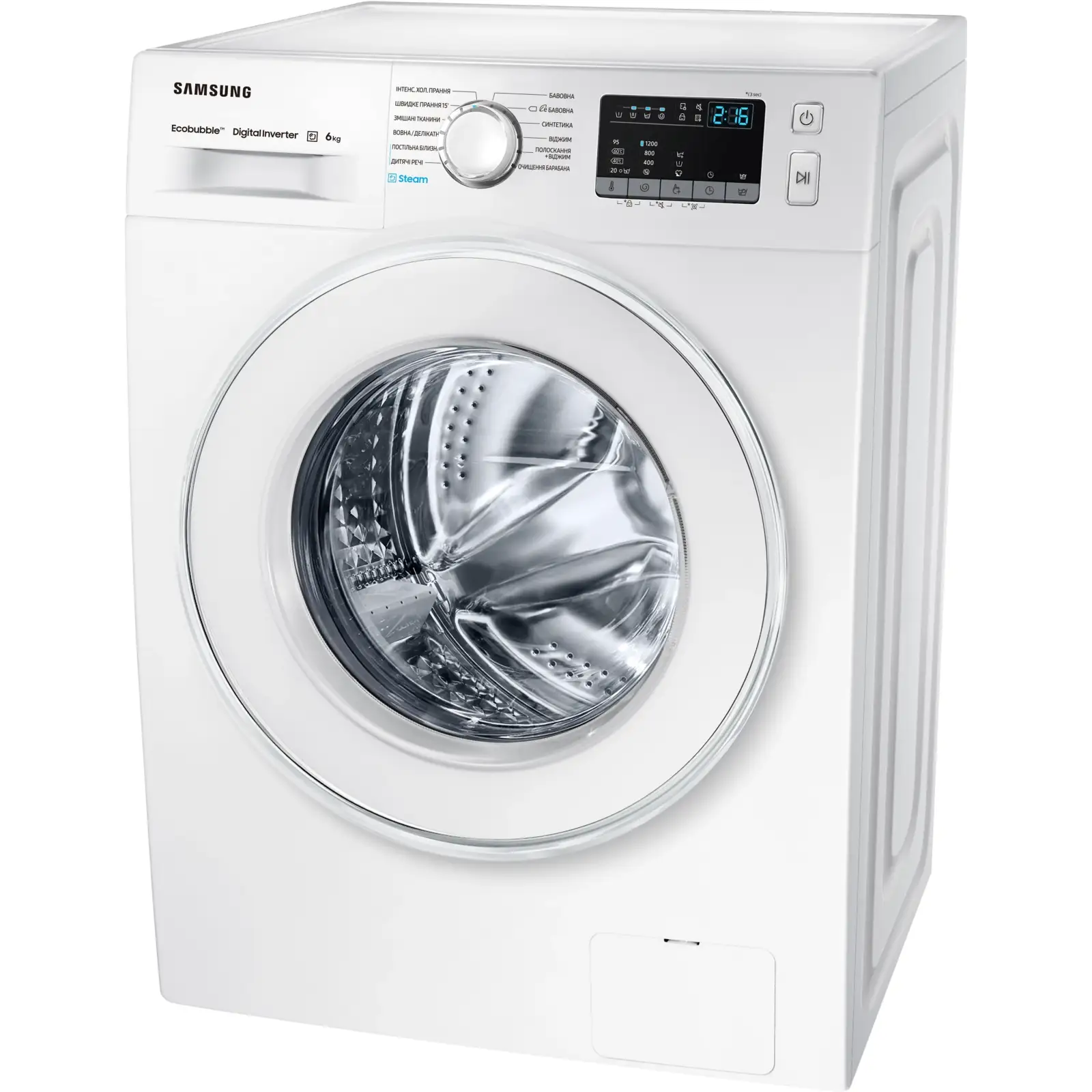 Пральна машина Samsung WW62J42E0JW/UA UA