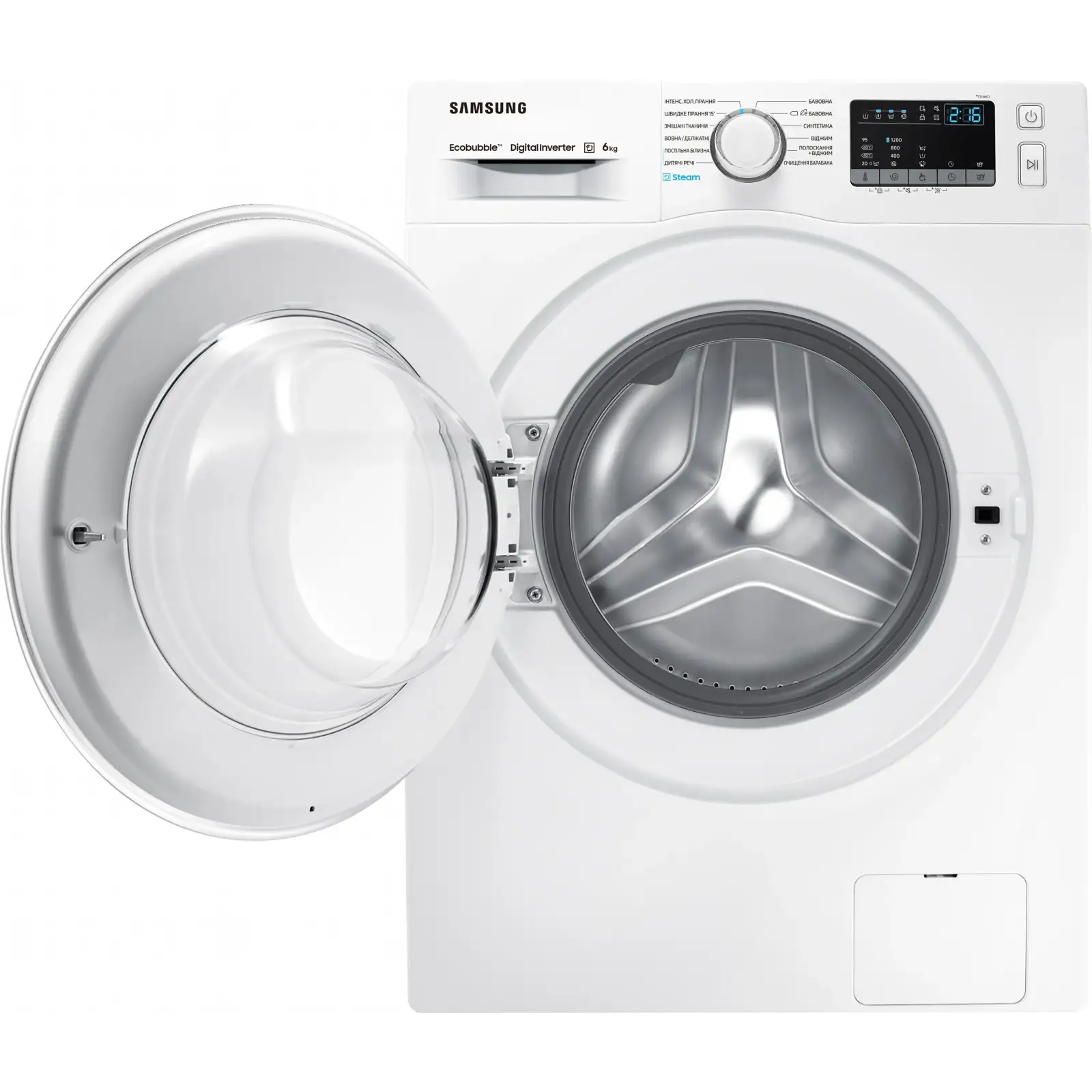 Пральна машина Samsung WW62J42E0JW/UA UA