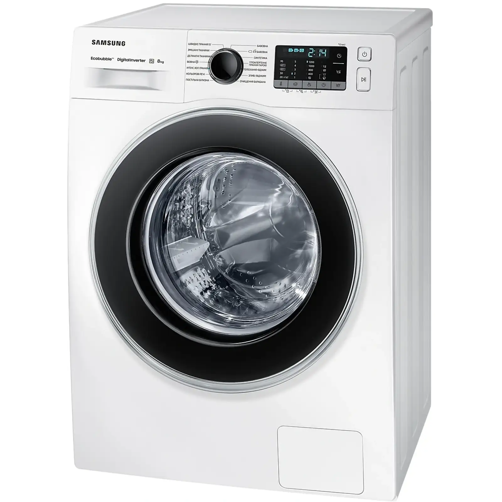 Пральна машина Samsung WW80J52K0HW/UA UA