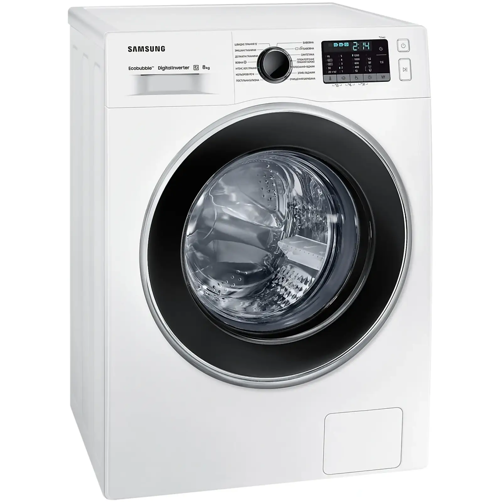 Пральна машина Samsung WW80J52K0HW/UA UA