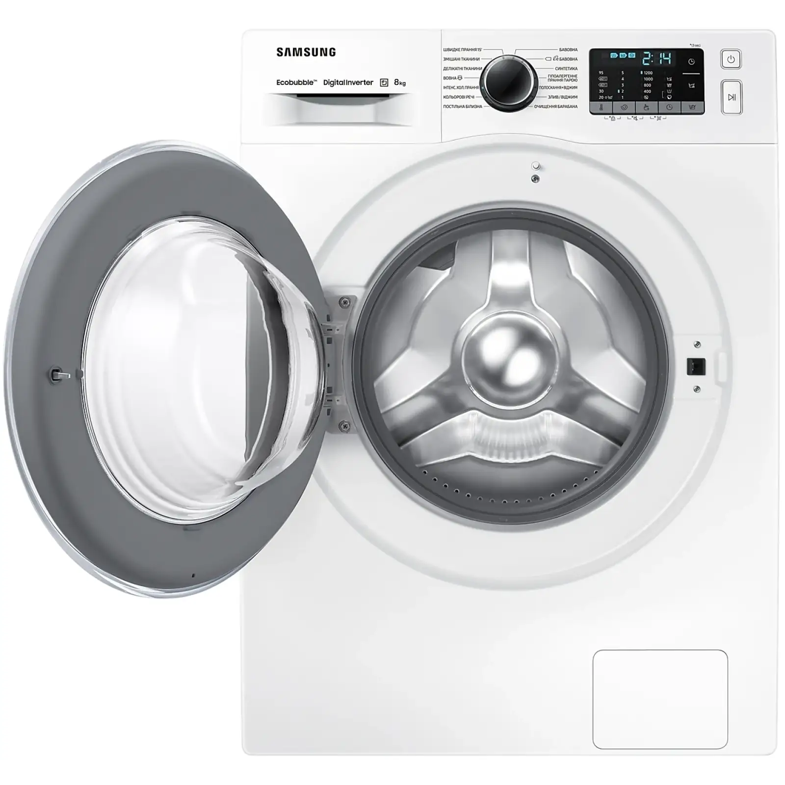 Пральна машина Samsung WW80J52K0HW/UA UA
