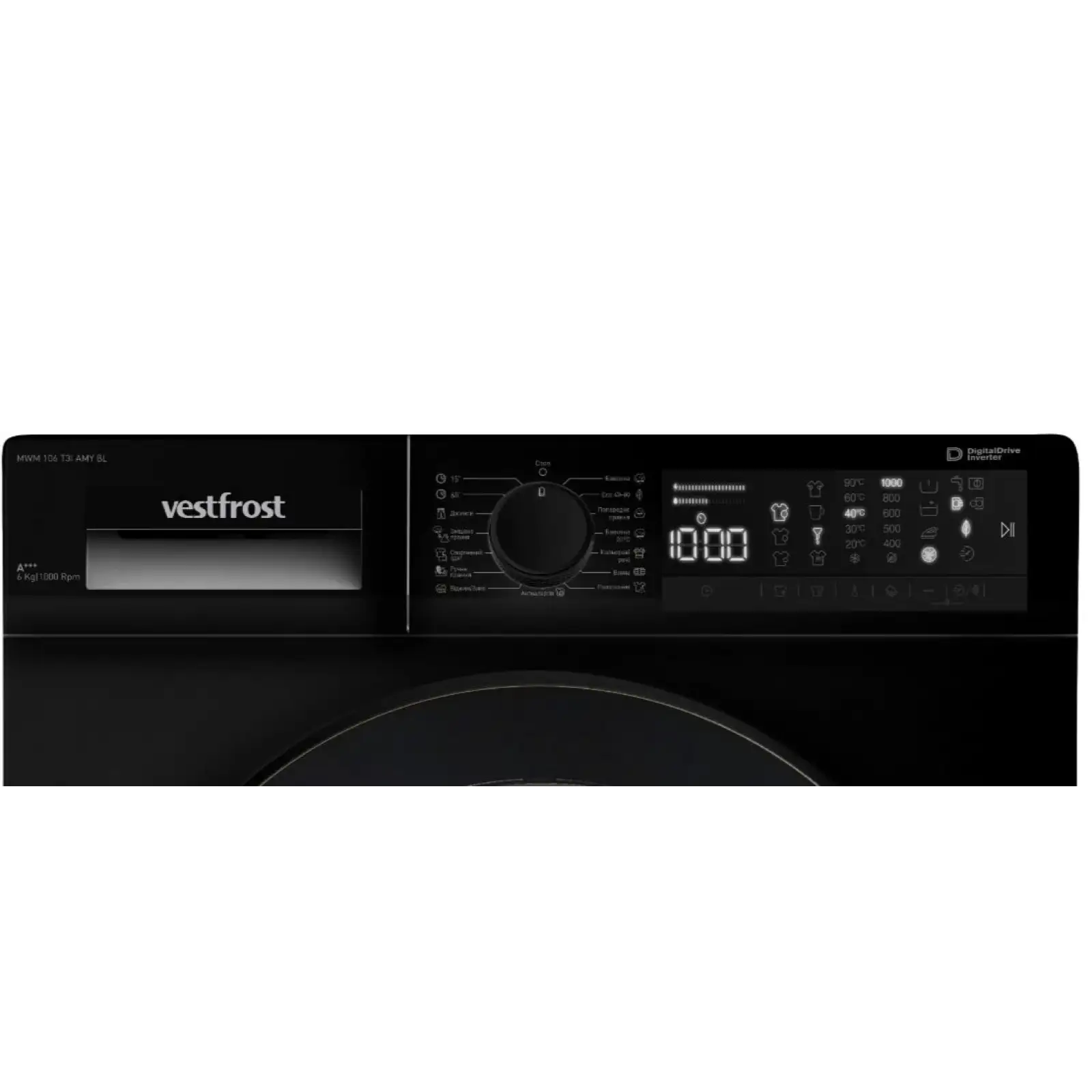 Стиральная машина Vestfrost MWM 106 T3I AMY BL UA