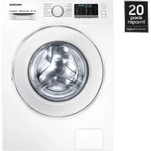 Пральна машина Samsung WW80J52E0JW/UA UA