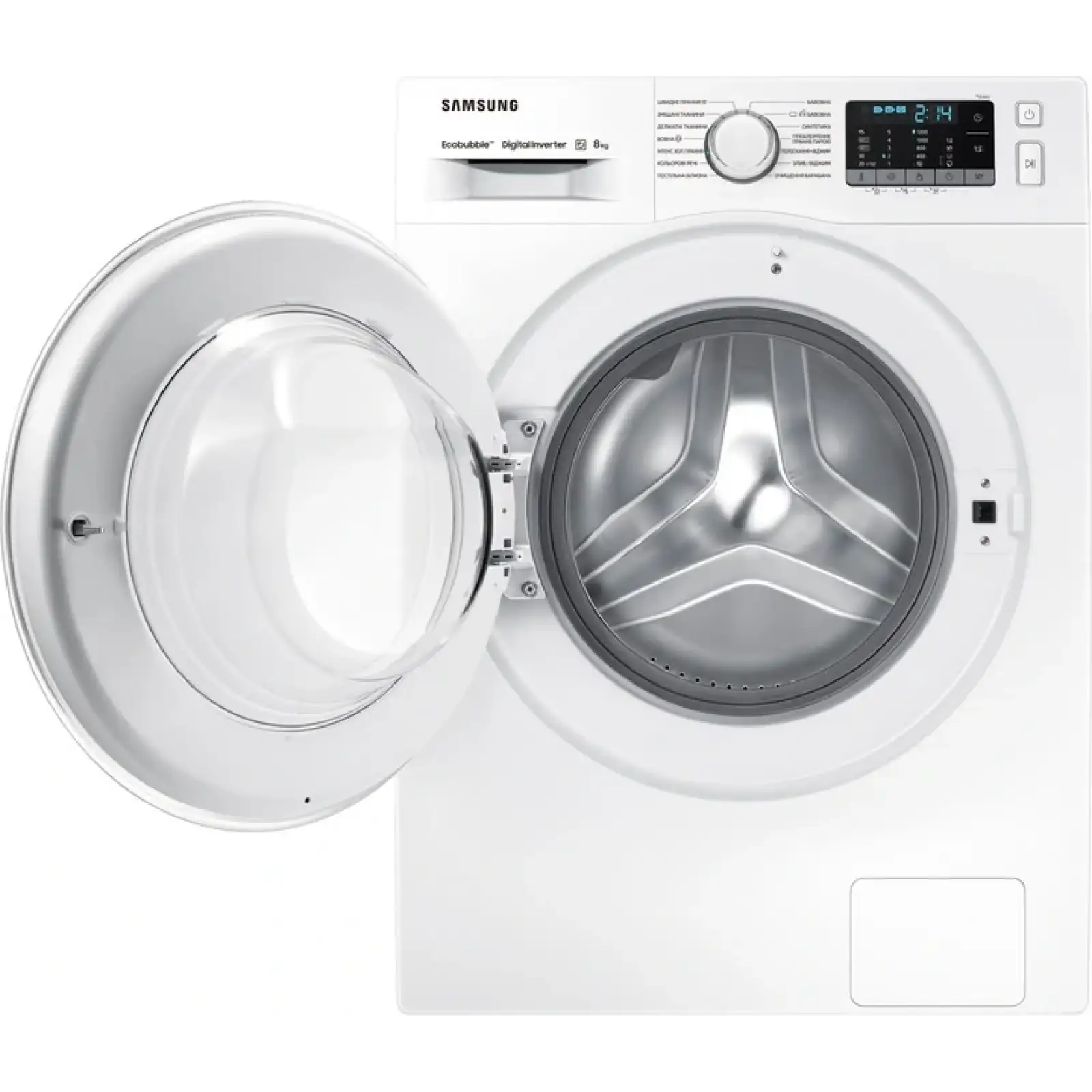 Пральна машина Samsung WW80J52E0JW/UA UA