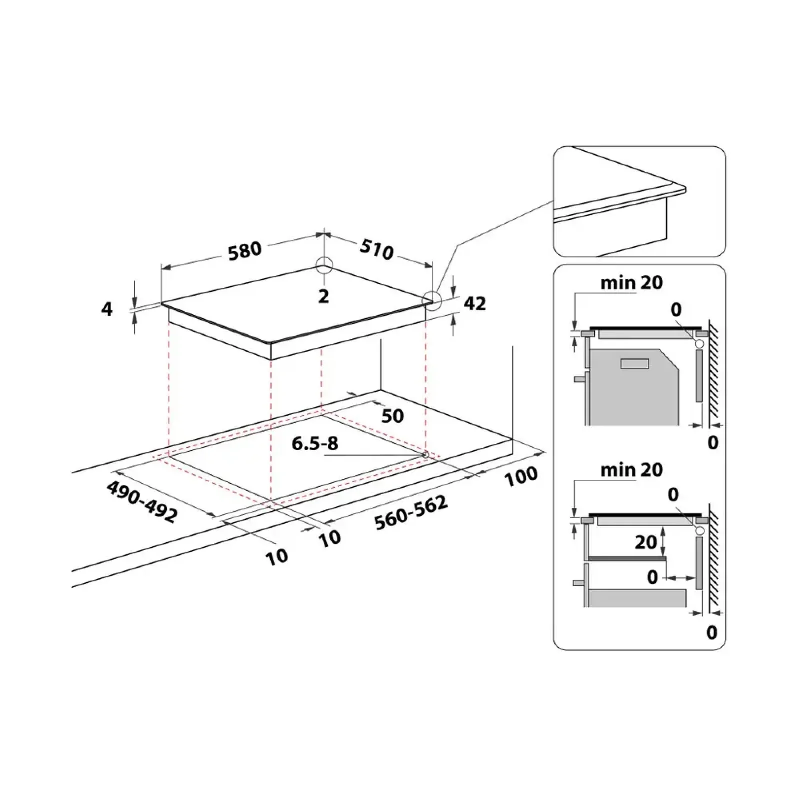 Варильна поверхня Whirlpool AKT 8130 BA UA