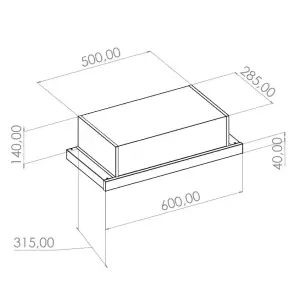 Витяжка Grifon GR TL F5 60 BL UA